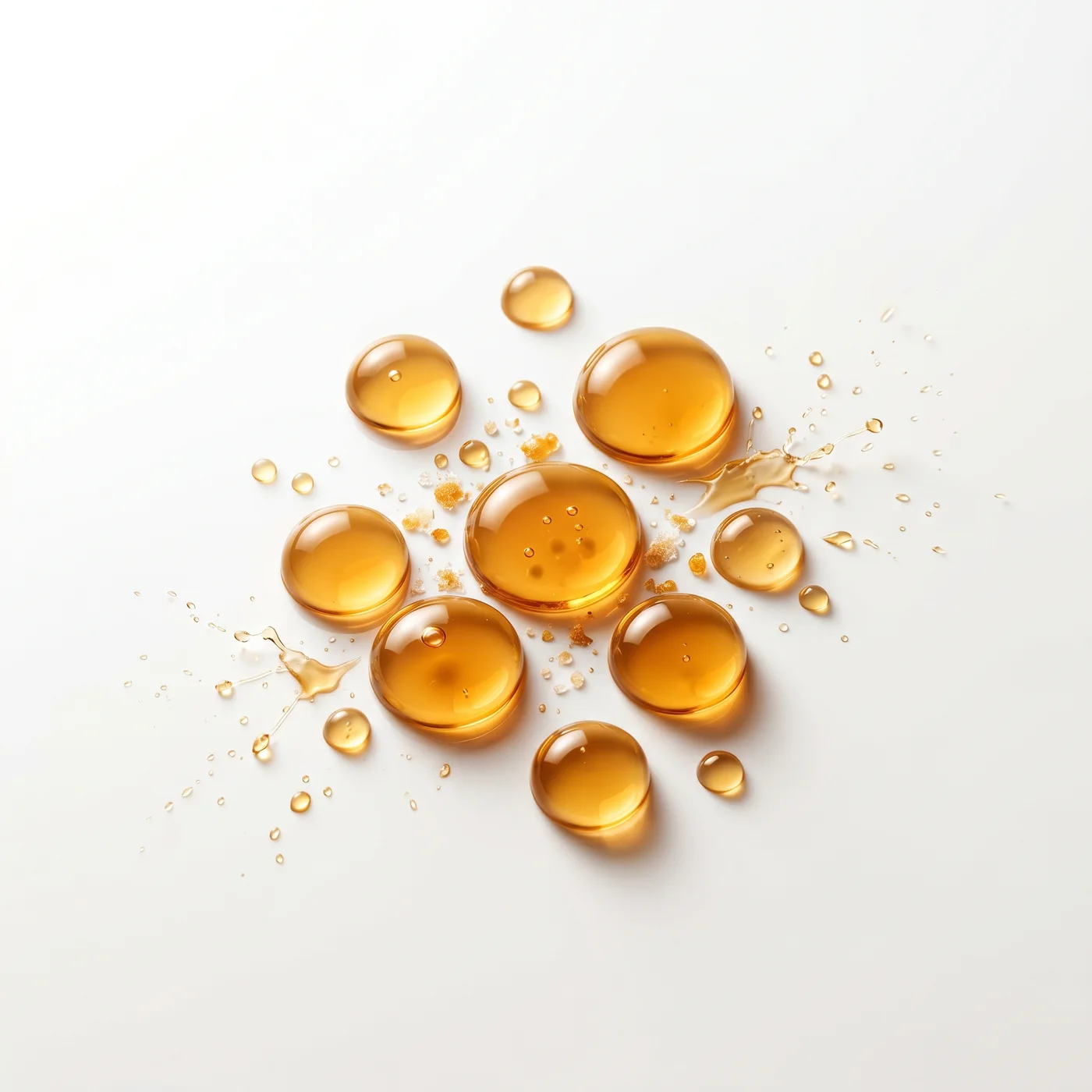 Apple cider vinegar droplets, the first named MomBurn ingredient